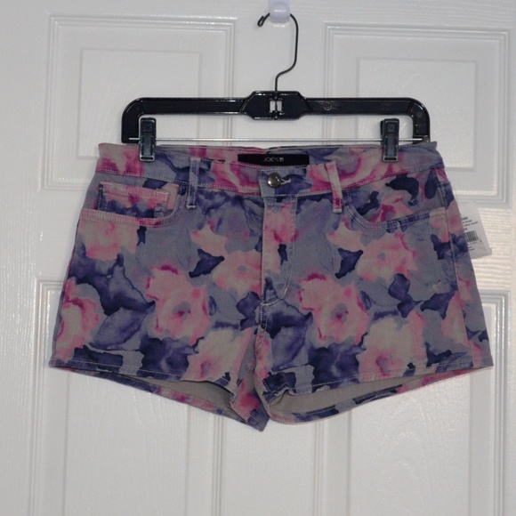 Joe's Jeans NWT Floral High Rise Classic Shorts 30 - Picture 3 of 6